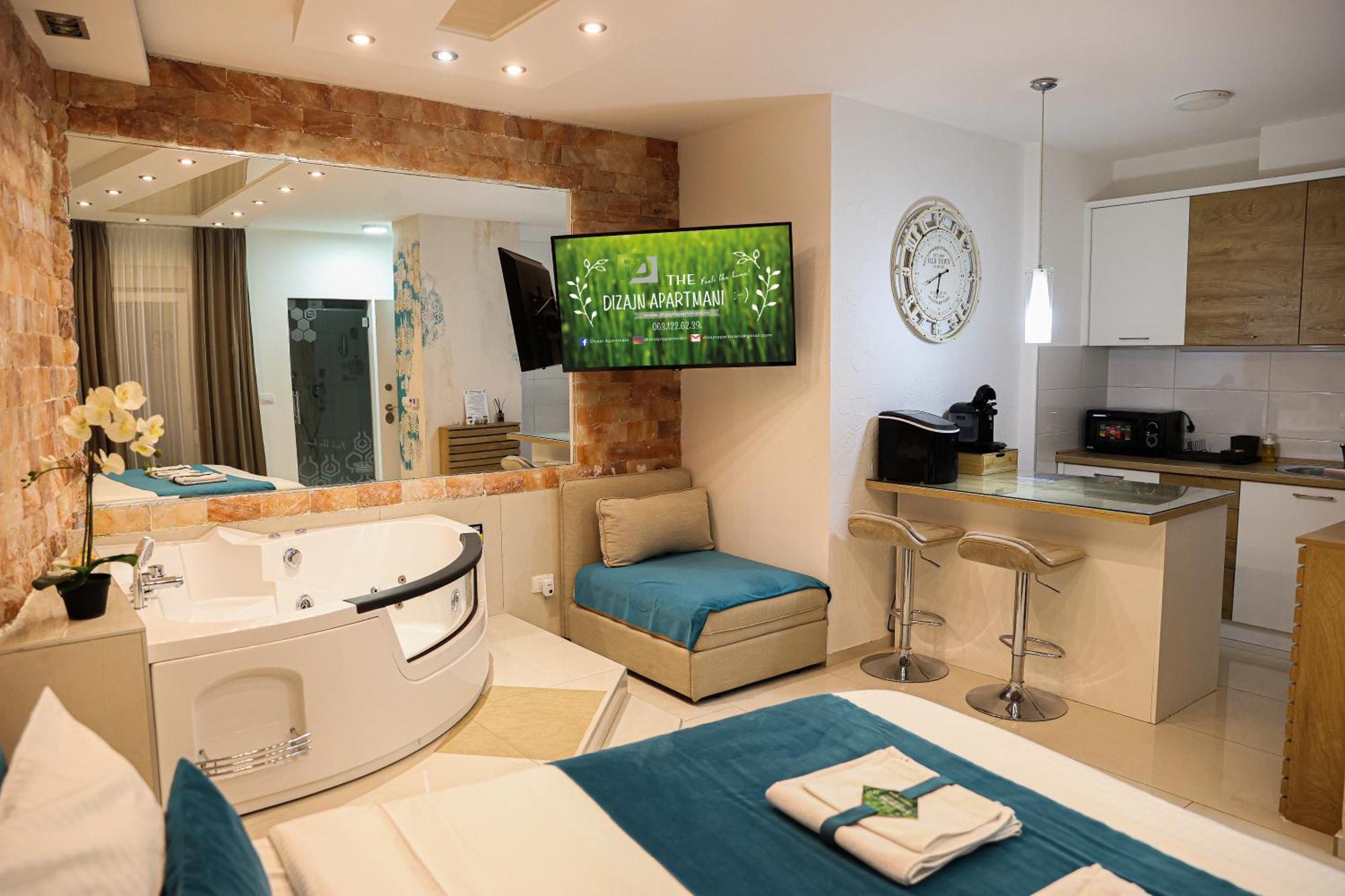 Design Apartment Premium Spa Lux: Dubai-Inspired Wellness Retreat Cuprija Exterior photo